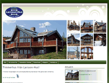 Tablet Screenshot of larssonhus.se